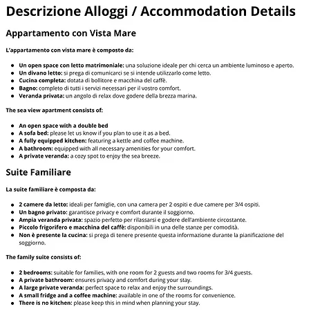 Rita's Apt&rooms Lägenhet *